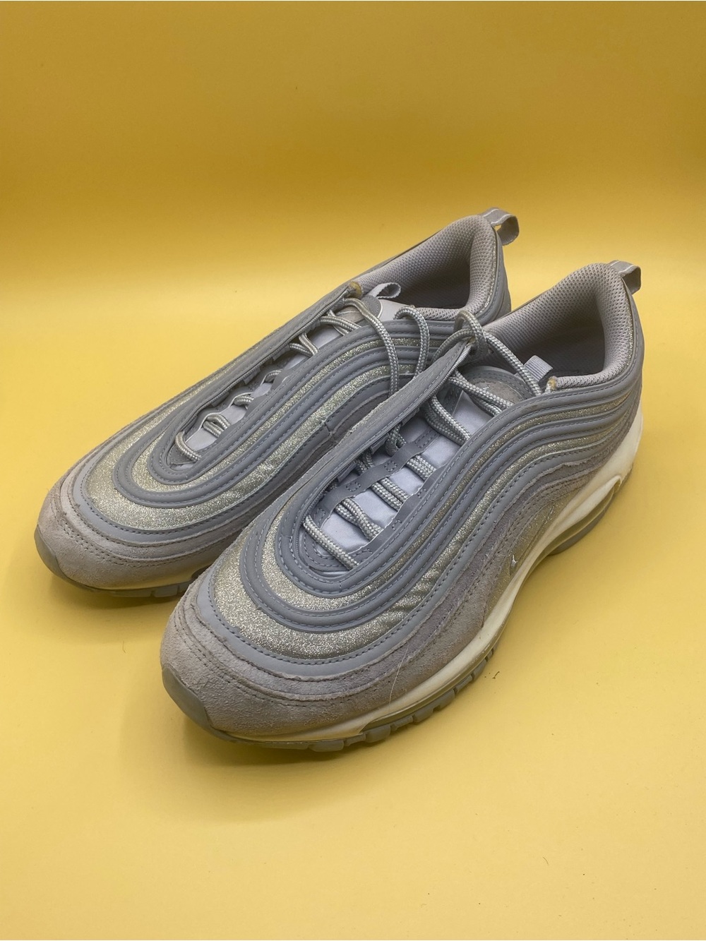 Nike Air Max 97 Wolf Grey Glitter - Picture 4 of 4